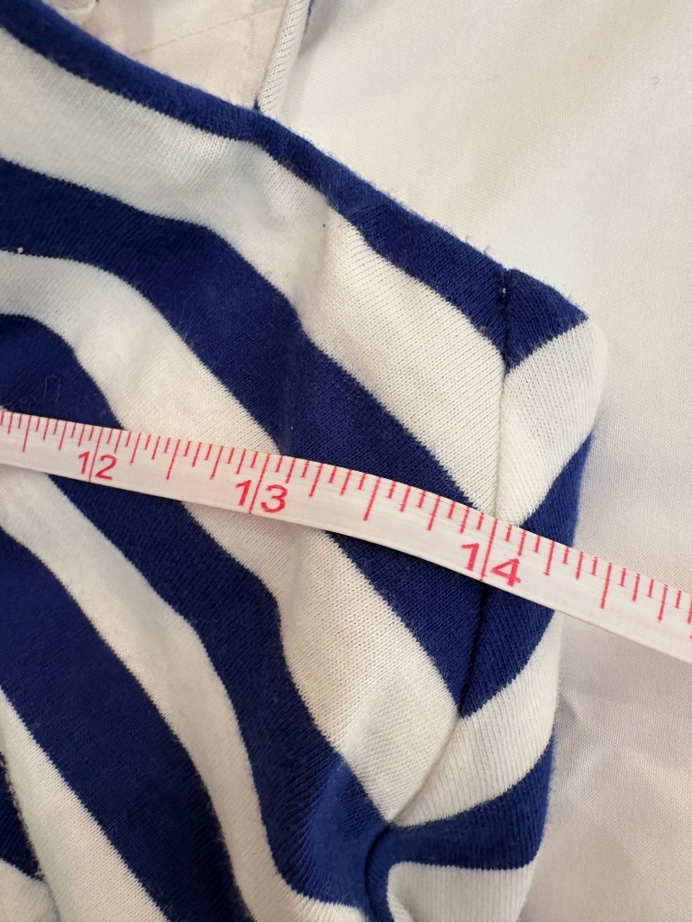 Polo Ralph Lauren Blue / White Chevron Spaghetti Strap Maxi Dress - Size S (7) - Picture 6 of 6
